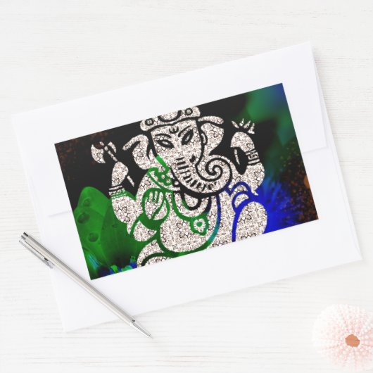 善金 長方形シール (封筒)