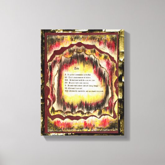 善音 キャンバスプリント (正面)