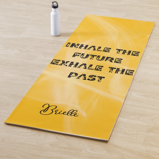 善音 |ヨガ引用文 |名パーソナライズされた前マット ヨガマット (インサイチュ)