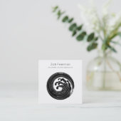 善音 |波日本の線 |ミニマル | コーリングカード (スタンド正面)