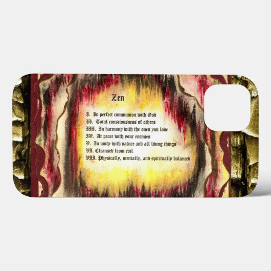 善音 Case-Mate iPhoneケース (裏面 (横))