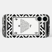 善音 Case-Mate iPhoneケース (裏面 (横))