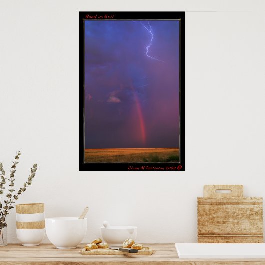 善vs悪 ポスター (キッチン)