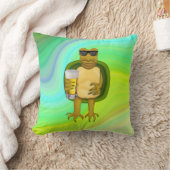 喉が渇いたカメ クッション (ブランケット)