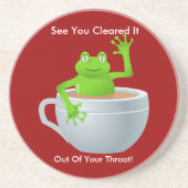 喉のコースターから出る コースター (正面)