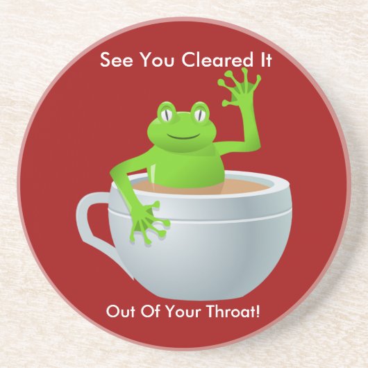 喉のコースターから出る コースター (正面)