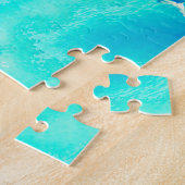 喉のチャクラ|の曼荼羅の芸術 ジグソーパズル (側面)