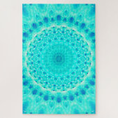 喉のチャクラ|の曼荼羅の芸術 ジグソーパズル (縦)