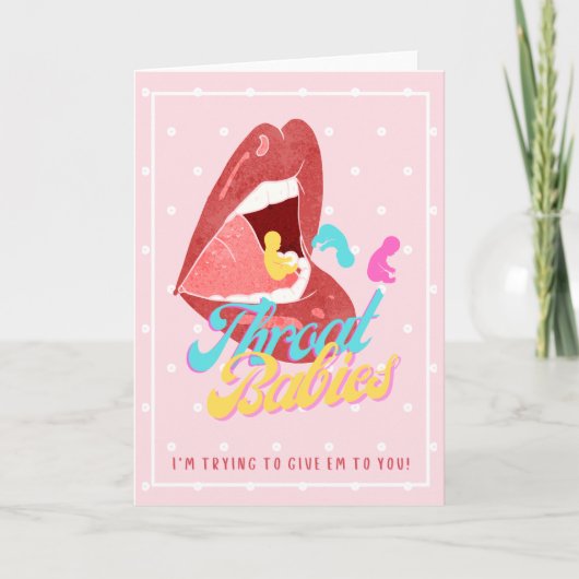 喉のベビー、与えお前に向けて シーズンカード (正面)