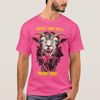 喉のヤギを食べたかった Tシャツ
