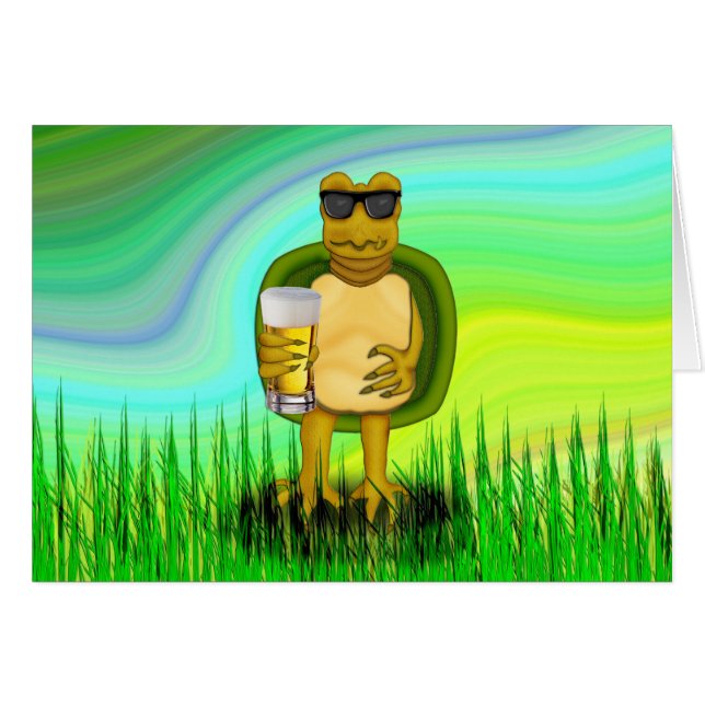 喉の渇いたカメ (正面横)