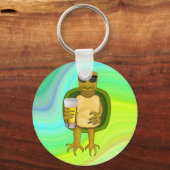 喉の渇いたカメ キーホルダー (正面)