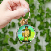 喉の渇いたカメ キーホルダー (手)