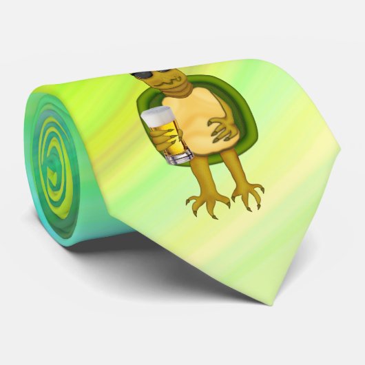 喉の渇いたカメ ネクタイ (ロール)