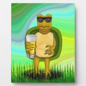 喉の渇いたカメ フォトプラーク (正面)