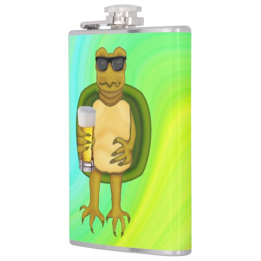 喉の渇いたカメ フラスク (左)