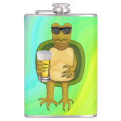 喉の渇いたカメ フラスク (正面)