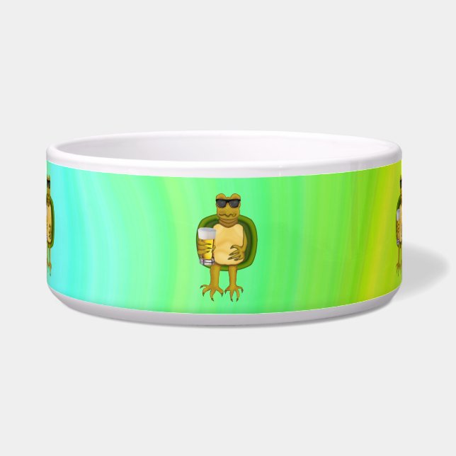 喉の渇いたカメ ボウル (正面)