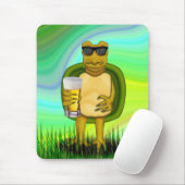 喉の渇いたカメ マウスパッド (マウス)