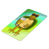 喉の渇いたカメ マグネット (左側)