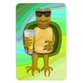 喉の渇いたカメ マグネット (縦)