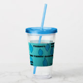 喉の渇いたタンブラー アクリルタンブラー (裏面)