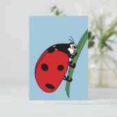 喉の渇いたラディバグ サンキューカード (スタンド正面)