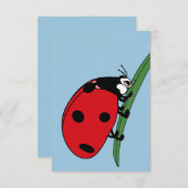 喉の渇いたラディバグ サンキューカード (正面/裏面)