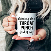 喉を突く優しい日のように見える マグカップ