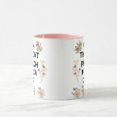 喉を突く日が近い。 マグカップ (中央)