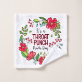 喉を突く日だ バスタオルセット (ウォッシュタオル)