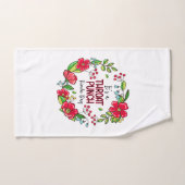 喉を突く日だ バスタオルセット (ハンドタオル)