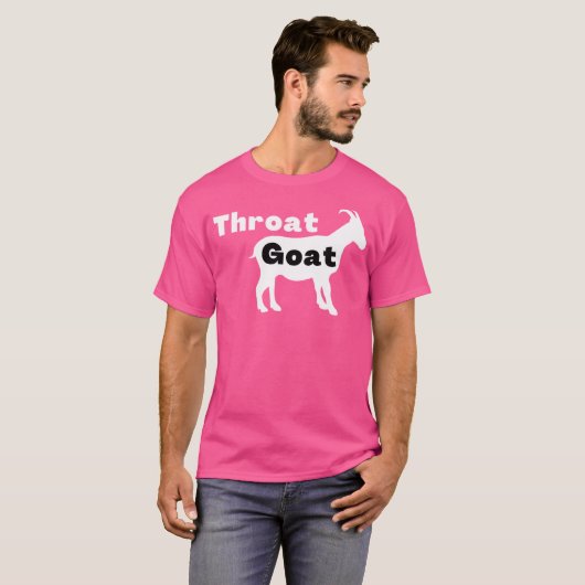 喉ヤギ Tシャツ (正面フル)