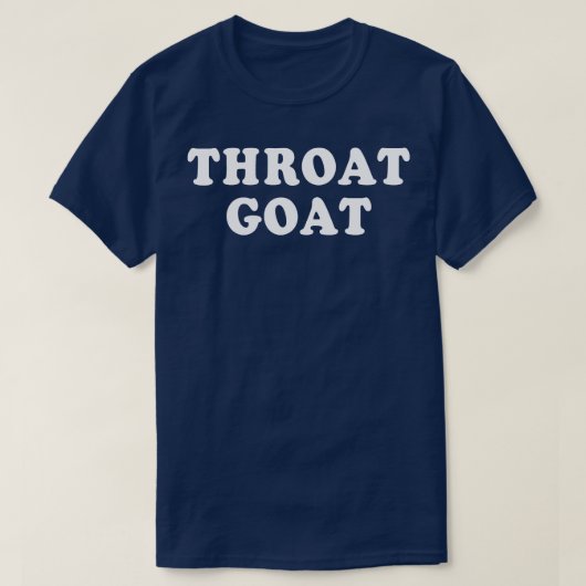 喉ヤギ Tシャツ (デザイン正面)