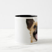 喘ぐ犬 ツートーンマグカップ (中央)