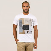 喘息のデザインの男性 Tシャツ (正面フル)