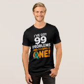 喘息啓発 呼吸ユーモア トライブレンドTシャツ (正面全面)
