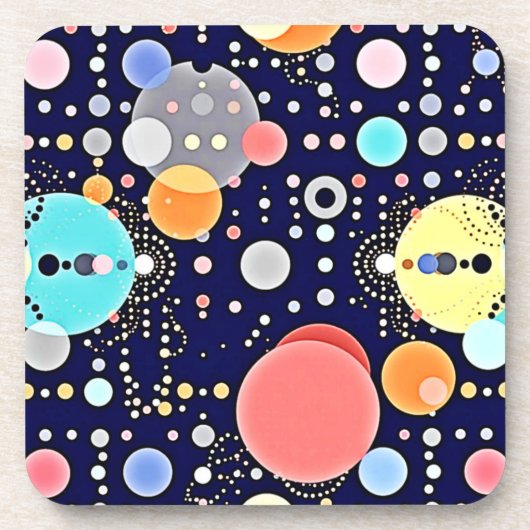 喜ばしいバブルの宇宙のビジョン コースター (正面)