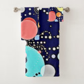 喜ばしいバブルの宇宙のビジョン バスタオルセット (インサイチュ)