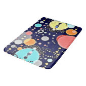 喜ばしいバブルの宇宙のビジョン バスマット (アングル)