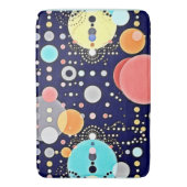 喜ばしいバブルの宇宙のビジョン バスマット (正面縦)