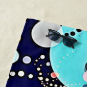 喜ばしいバブルの宇宙のビジョン ビーチタオル (インサイチュ)