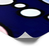 喜ばしいバブルの宇宙のビジョン ポスター (角)