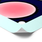 喜ばしいバブルの宇宙のビジョン ポスター (角)