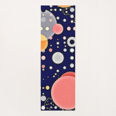 喜ばしいバブルの宇宙のビジョン ヨガマット (裏面)