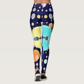 喜ばしいバブルの宇宙のビジョン レギンス (裏面)