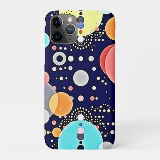喜ばしいバブルの宇宙のビジョン Case-Mate iPhoneケース (裏)