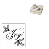 喜ばしいホリデーラバースタンプ ラバースタンプ (押印)