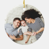 喜ばしい対称性 |両面フォト セラミックオーナメント (裏面)