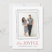 喜ばしい対称性 |休日の写真 シーズンカード (正面)